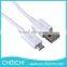 Good quality factory price wholesale ECB-DU4AWE white usb date cable for samsung