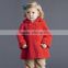 DB2806 dave bella 2015 autumn winter infant coat baby boutique jacket girls red coat girls coat girls jacket