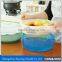 Double layers round plastic washing draining basket fruit vegetables basket