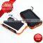 5V/2.1A DUAL output solar power bank for mobile 10000MAH