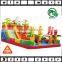 forest fighting inflatable big slide city,inflatable fun city zoo,playground china