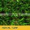 Natural colour artificial grass for landscape U shaped fiber