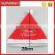 V-245 wholesale christmas santa claus decoration hat for christmas day polar fleece christmas ornament gift