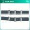 Chroco PU Leather Ivory Cording Thread Gunmetal Ring Coat Leather Toggle Buttons