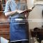 Artist Chef Man Women Working Shop Kitchen BBQ Denim Apron wholesale