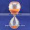 Decorative colorful glass sand timer Mini Hourglass Sandglass Sand Clock Timer