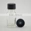 clear 15ml glass dropper bottles for with child safety and tamper proof dropper topr e-liquid