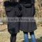 Wholesale price hot selling popular parka jacket with real silver fox fur hood trim