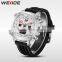 Fashion watch men 2016 japan movt quartz watch stainless steel back silicone strap watch
