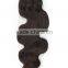 Dark Color Extension Hair Hair Weft With Smooth Pure Indian Human Hair
