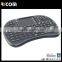 wireless keyboard with mouse touch pad,wireless air mouse with keyboard for smart tv--T2--Shenzhen Ricom