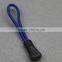 cheap logo printed 3d soft plastic zipper puller