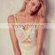 White Sexy Straps Neck Sweetheart Maxi Dresses for Women