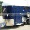 deluxe straight load horse floats with horse fence/yard