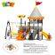 Plastic Vasia Outdoor Equipment Playground Slide