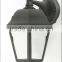 P401 outdoor plastic wall light/cheap and classical garden lantern post lamp