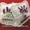 A little fragrant bag with flower hand embroidery air fresh sachet