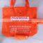 Factory OEM Folding shopping bags/ foldable polyester bag/cute foldable bags