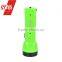 1w Solar Rechargable LED Flashlight in Green Red