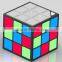 Cube bluetooth speaker with colorful LED light version 4.1
