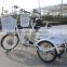 2015 CE china oem green power mini cheap adult electric tricycle with 36V10AH Li battery for sale
