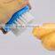 Best Quality Mini Easy Handhold Kitchen Vegetables and Fruit Plastic Round Brush Kitchen Tool Plastic Brush