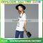 Hot Sale women's V Neck Printed Longline T Shirt Ladies 100% Cotton Printed Tee Shirt