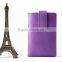 OEM manufacture universal phone case Crystal pattern ultra slim pu leather for 4.5 inch phone case