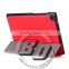 Classical Threes Folding Leather Tablet Cover Flip Silk Print Case For ASUS Zenpad S 8.0 Z580C tablet case factory price
