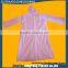 Wholesale Clear Plastic Disposable Rain Coat With Hood
