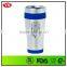 16oz Insulated Stainless Steel and Plastic Thermos Coffee Mug With Screw Lid