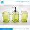 Tooth Brush Set or Separate of Tumbler Lotion Dispenser Acrylic Bathroom Accessory