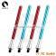 KKPEN Luxury arcylic metal stylus touch pen with rotation type metal ballpoint pen