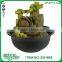 resin zen bamboo indoor water fountain