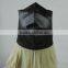 Leather hat veiled hat masked hat cosplay performance props