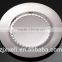 disposable eco friendly PS plastic silver coated.clear.white square plates