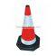 75CM RUBBER MADE REFLECTIVE TRAFFIC CONE