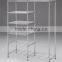 Chrome 6 tier metal wire Shelving units storage rack