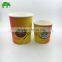 Custom Logo Printed Disposable Salad Paper Bowls with Lids