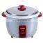CB certificate 1.8L grey color drum shape rice cooker with stainless steel lid