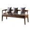 New model modern design wooden sofa set with or without cushion