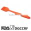 FDA / LFGB Silicone kitchen utensils tools BBQ brush with metal insert