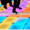 Promotional colorful led Wedding 3d starlit dance floor