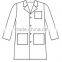 100% cotton unisex doctor's Lab coat-Full sleeve