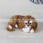 wild plush sitting imitation animal realistic fur lion