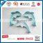Blue Dolphin Shape Cookie Cutter With Spraying Stainless Steel 18/0