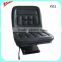 China wholesale agricultural mechanic suspension tractor seat for New Holland tractor spare parts