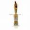 Round Chalk/ Wax And Stencil Brushes/100% Natural Bristles/Lightweight And Rust Resistant