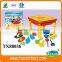 kids plastic outdoor summer sand beach toys table set sand play tools
