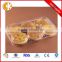 BOPS 6 compartment plastic cute cake packing egg tart boxes